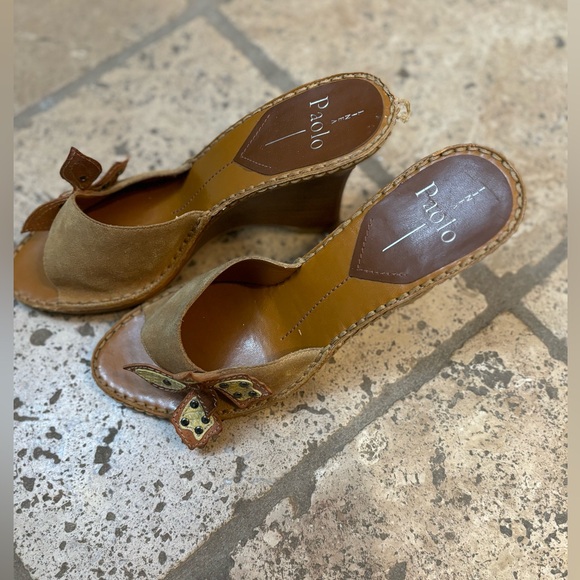 Linea Paolo wedge sz 9.5 brand new - Picture 5 of 6